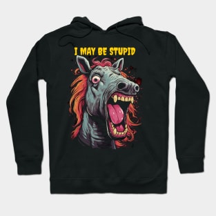 I may be stupid Hoodie